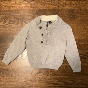 Janie and Jack boys sweater grey 2t